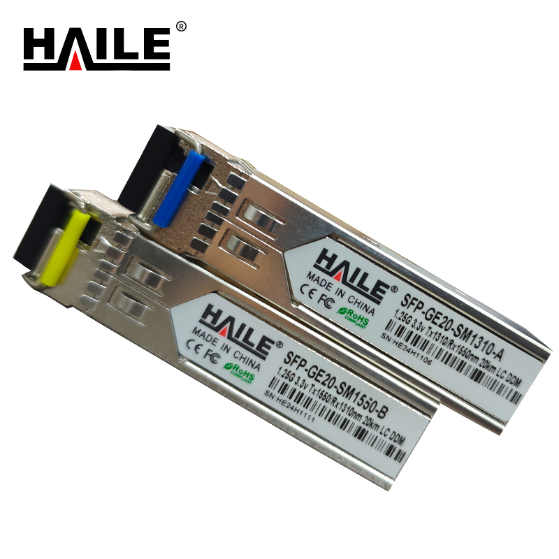 HAILE光模块 SFP-GE20-SM1310-A 1对