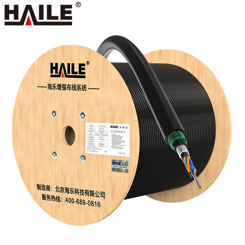 HAILE 12芯重铠阻燃光缆GYTZA53-12B1 1米 1000米起售
