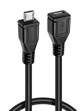 Microusb公对母延长线加长线