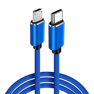 Typec转micro usb安卓充电数据线OTG手机反向互充对接线DAC耳放解码器V8声卡转换器平板电脑绘画板连接头线