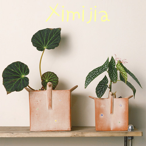 千纸鹤透气卡通创意红陶吸水造型