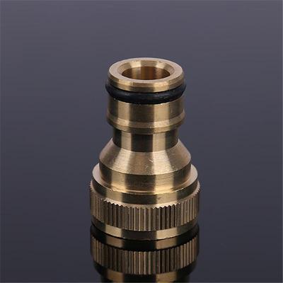 全铜地暖清洗机配件 地热管快速接/变径/奶嘴/脉冲机快接通水接头