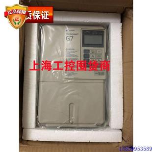 安川变频器5.5KW库存机CIMR 议价全新原装 G7B45P5