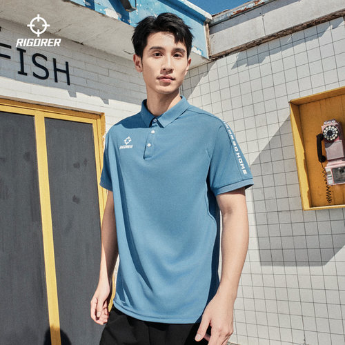 准者运动polo衫男短袖T恤2024夏季新款翻领休闲透气速干潮流上衣