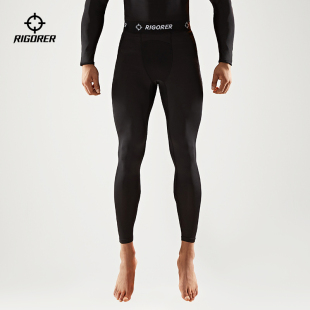 准者运动紧身裤男健身篮球打底高弹压缩裤速干运动夏训练跑步田径