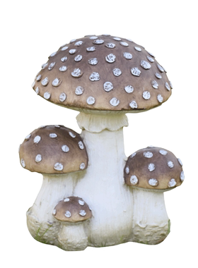 户外树脂仿真植物蘑菇园林院子