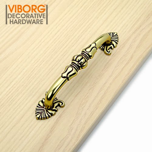 域堡衣柜门抽屉新中式风双孔把手