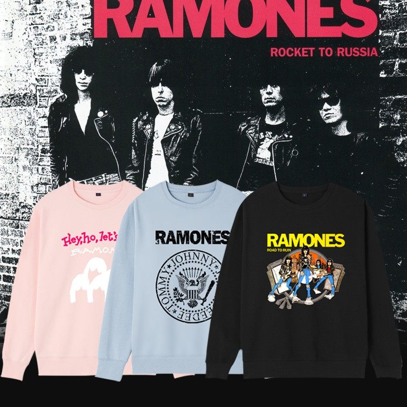 朋克中性欧美摇滚乐队套头卫衣