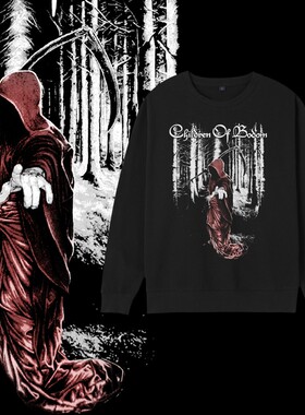 摇滚Children of Bodom博多之子金属乐队衣服男女款春秋圆领卫衣