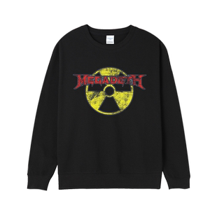 megadeth美式重金属摇滚乐队周边衣服春秋圆领套头卫衣男女通款