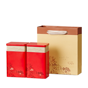 茶叶罐铁罐茶叶盒空盒茶罐金属罐储存罐铁盒密封罐茶盒容器包装盒