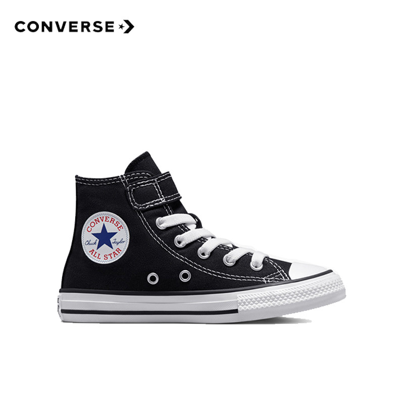 Converse/匡威儿童All Star经典百搭板鞋男女大童魔术贴高帮板鞋