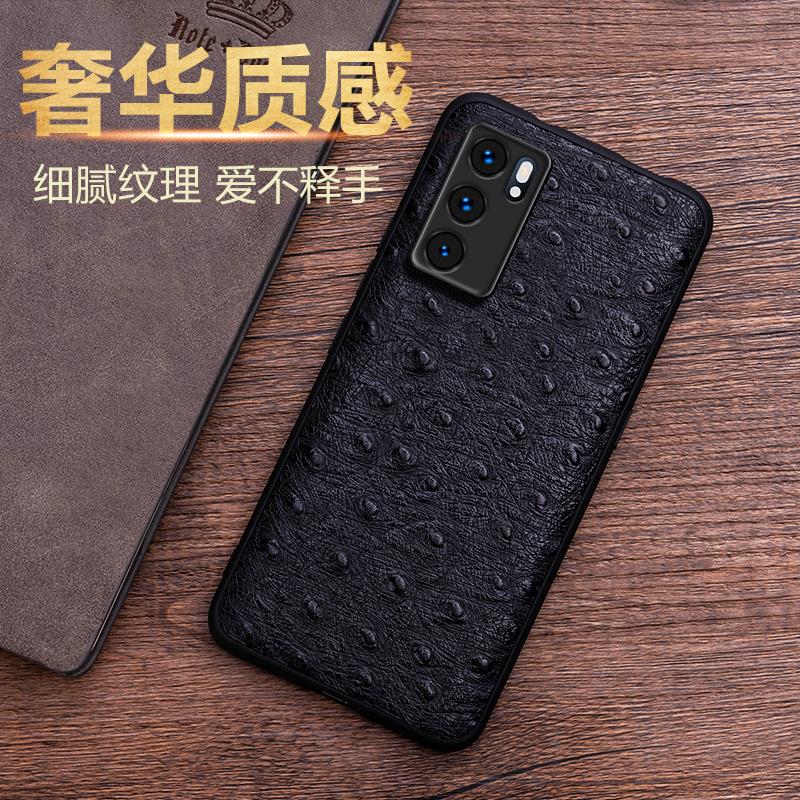 适用于OReno6手机壳真皮r