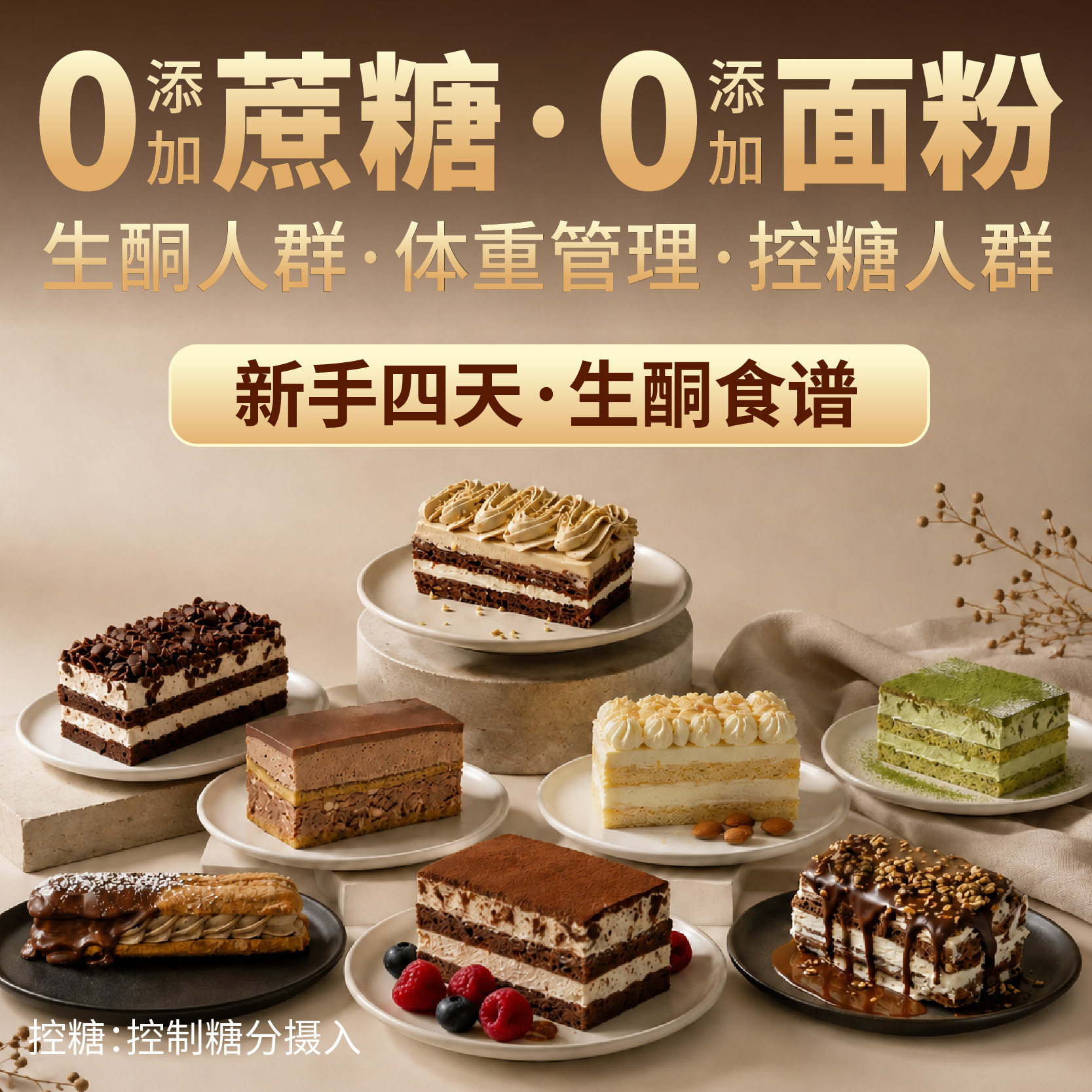 酮友食品·菲糖世家控糖生酮食谱图片