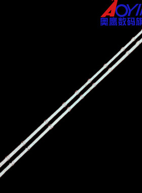 适用TCL  43V2灯条 43HR330M11A2 4C-LB4311-HR04J 2条11灯6V凹镜