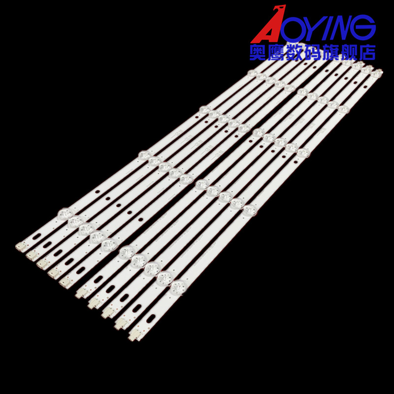 适用康佳LED55G500 LED55G9100灯条JL.D550A1330-083AR/L-M 10条