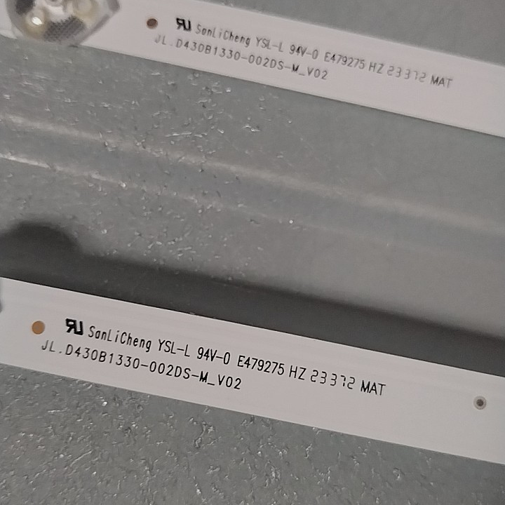 适用小米L43MA-A L43MA-E灯条JL.D430B1330-002DS-M_V02背光灯LED