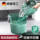 洗澡衣 德国水桶学生宿舍用加厚耐摔塑料大容量高中住校洗漱盆套装