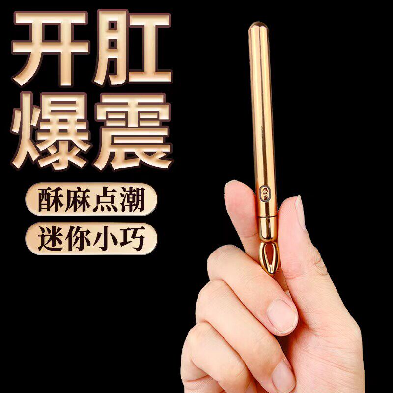 情趣用品男性迷你肛塞震动棒自慰肛门前列腺高潮新手开肛成人玩具
