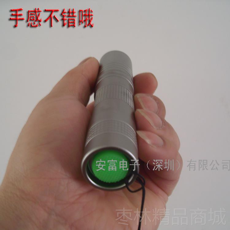 正品大功率3WW光手电筒U荧光灯紫强光375nm3955nm405nVm410nm420n