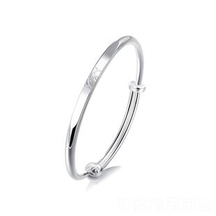 正品clect礼珂里小熊维尼银手品镯女足纯银年轻款999银镯子银饰生