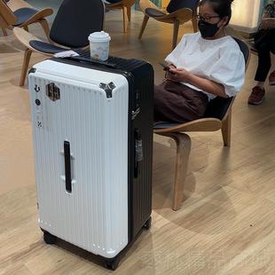 正品超大箱李箱男大容量60特号拉链密码女学大生网红拉杆旅行皮80