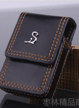 正品S.ubnt 法国都柏特 L皮INdE tA 系列打火机专用小牛皮真皮套