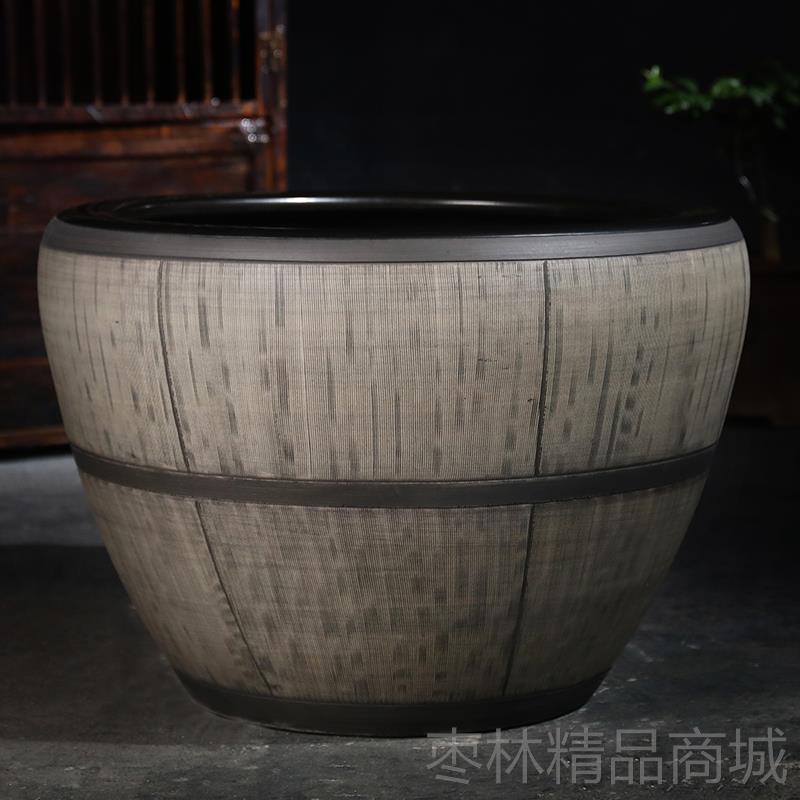 正品庭院鱼大缸景青花德瓷水镇缸金缸荷花碗莲睡莲盆乌龟缸酒店甲