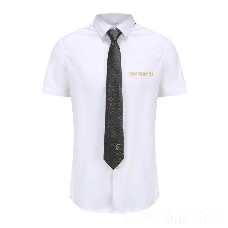 正品21商世纪新款制式免烫衬衫竹纤色务衬衣C21不动产制服维工作