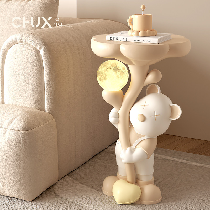 暴力熊落地摆件简约客厅茶几沙发边几卧室床头柜家居装饰乔迁礼物,家居饰品,落地摆件,淘宝优惠券,粉丝福利购,淘宝优惠卷