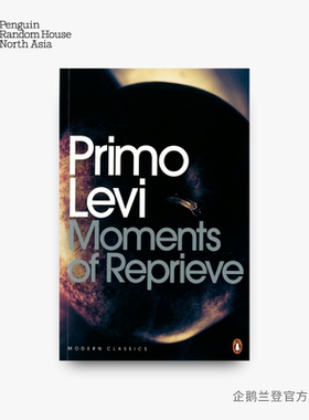 英文原版 企鹅现代经典 penguin modern classics 缓刑时刻  Moments of Reprieve 奥斯维辛 十五个人物故事  普里莫·莱维