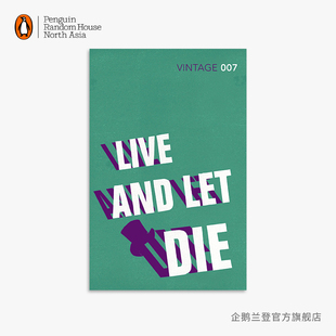 英文原版 詹姆斯·邦德007系列 生死关头 Live and Let Die  伊恩·弗莱明  进口书籍