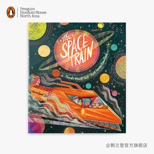 认知启蒙 Train 企鹅兰登 宝宝探索世界 Space 3—6岁 太空火车 睡前读物 精装