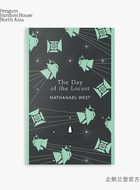 英文原版 蝗灾之日 The Day of the Locust 纳撒尼尔韦斯特 企鹅英文图书馆 进口书籍