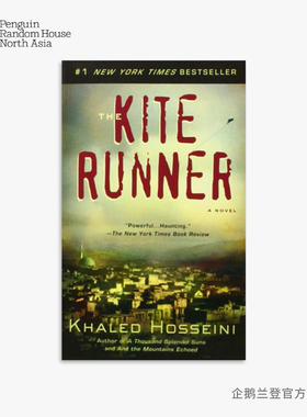 英文原版 追风筝的人 小说正版 The Kite Runner 卡勒德胡赛尼三部曲之一文学小说英语书籍灿烂千阳群山回唱作者