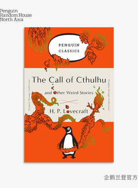 英文原版 克苏鲁的呼唤和其他怪奇故事The Call of Cthulhu  and Other Weird Stories  （毛边本）企鹅经典橘色收藏版