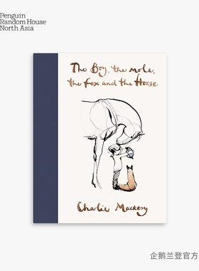 英文原版现货  男孩鼹鼠狐狸和马 进口原版原著 The Boy The Mole The Fox and The Horse 奥斯卡最佳动画短片绘本插画图书