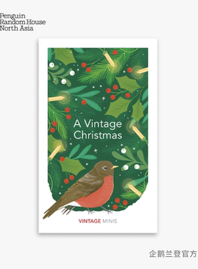 英文原版 圣诞颂歌 12位作家 圣诞故事集 狄更斯 爱丽丝·门罗 卡佛  A Vintage Christmas  Vintage Minis 精装