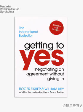 英文原版 谈判力 Getting to Yes 经管营销 商业与财富 Roger Fisher and William Ury 罗杰·费希尔与威廉·尤里