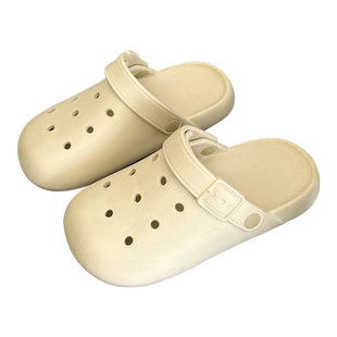 孕妇eva洞洞鞋女夏浴室防滑一鞋两穿踩屎感厚底外穿拖鞋女生夏天