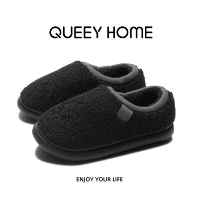 乾驰包跟外穿棉拖鞋男冬2025新款