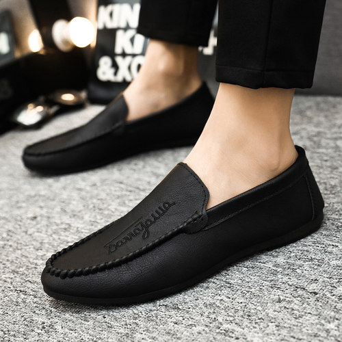 2026新款春季男鞋豆豆鞋