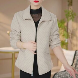 洋气质中老年女装 国风外套2026新款 上衣服 外衣女开衫 中年妈妈春装