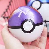 Large-capacity power bank, 20,000 mah, creative Poke Ball hand warmer, cute and handsome Poke ball, alien cartoon boy, suitable for Huawei and Apple fast charging, mini 20,000 Pokemon power bank thumbnail 3