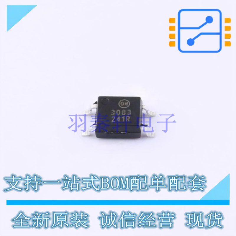光耦-可控硅信号输出 FODM3083R2 SMD-4P ON 全新原装正品