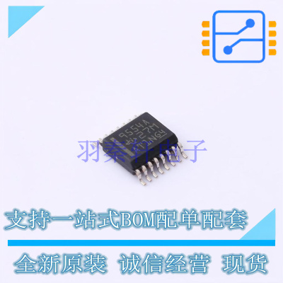 I/O扩展器 TCA9554ADBQR SSOP-16 TI 全新原装正品