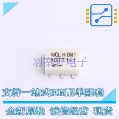 巴伦(balun) ADTT1-1+ SMD-6P Mini-Circuits 全新原装正品