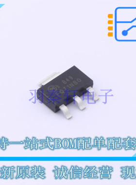 场效应管(MOSFET) FQT1N80TF-WS SOT-223-4 ON 全新原装正品