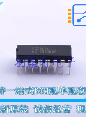 电池管理 UC2906N PDIP-16 TI 全新原装进口