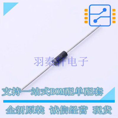稳压二极管 1N5368BG 插件,D3.3xL8.38mm ON 全新原装正品